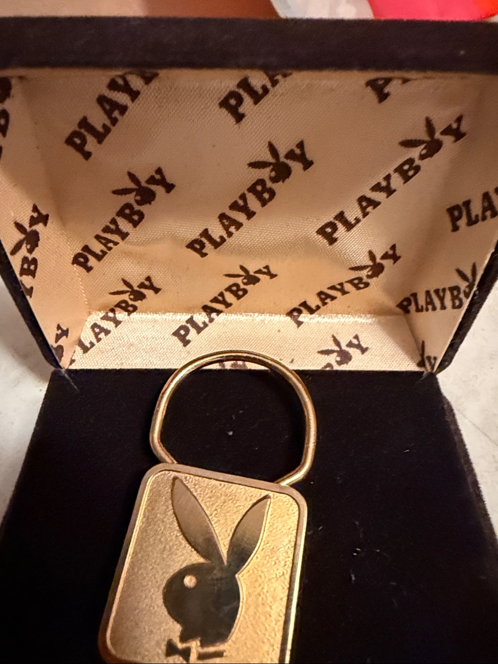 PLAYBOY Keyring - Original  packaging